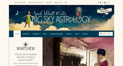 Desktop Screenshot of bigskyastrology.com